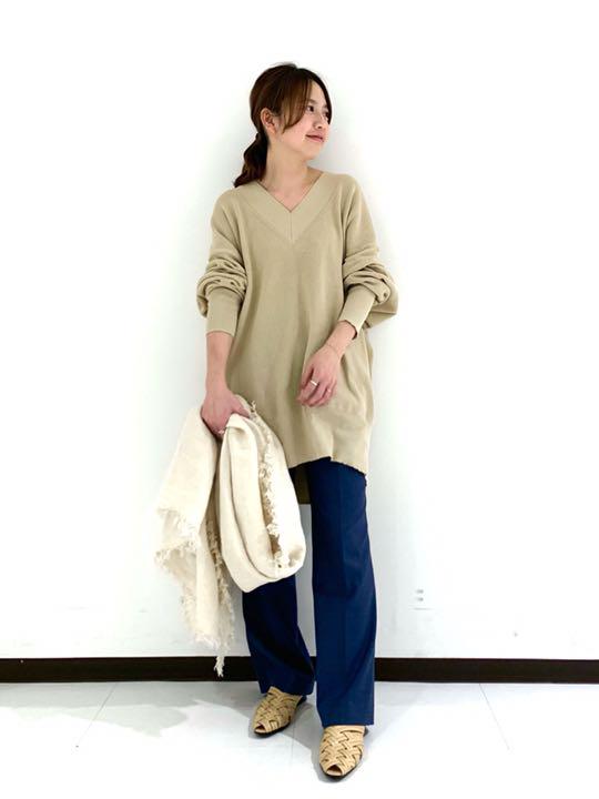 FRAMeWORK 5XL Vネックプルオーバー◆ ¥19,800税込