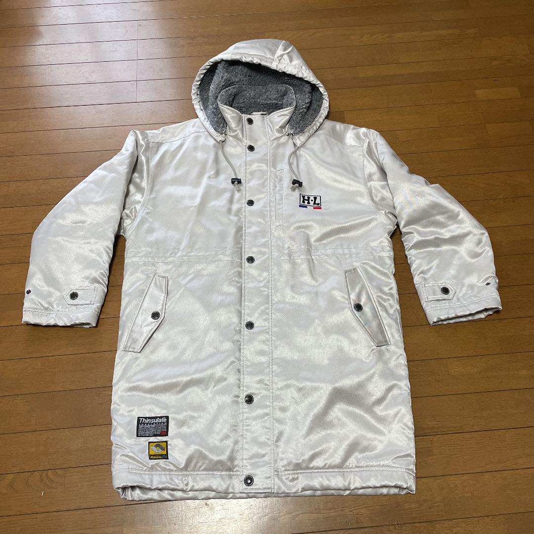 美品。シルバーベンチコート