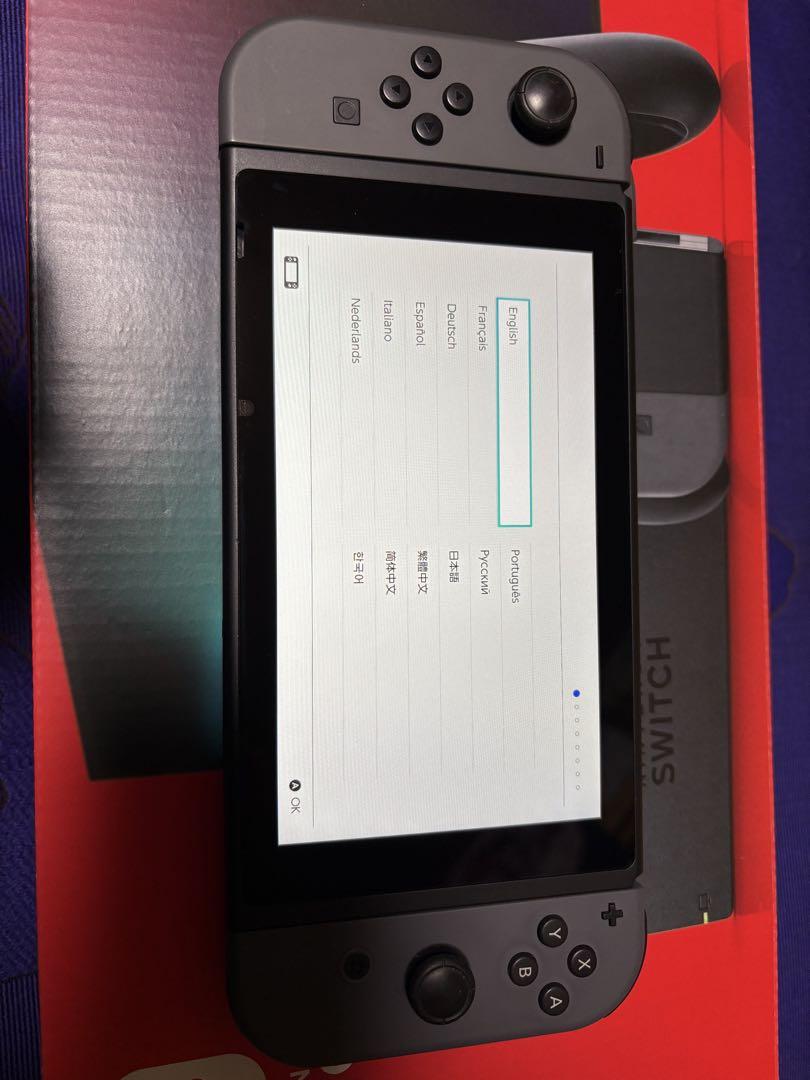 Nintendo Switch ニンテンドー　スイッチ　本体　グレー