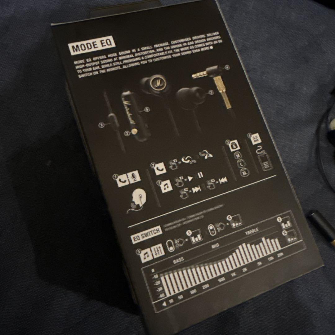 正規品 Marshall MODE EQ 有線イヤホン