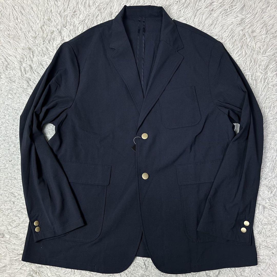 新品 XLサイズ BEAMS HEART テーラードジャケット 紺ブレ 洗える