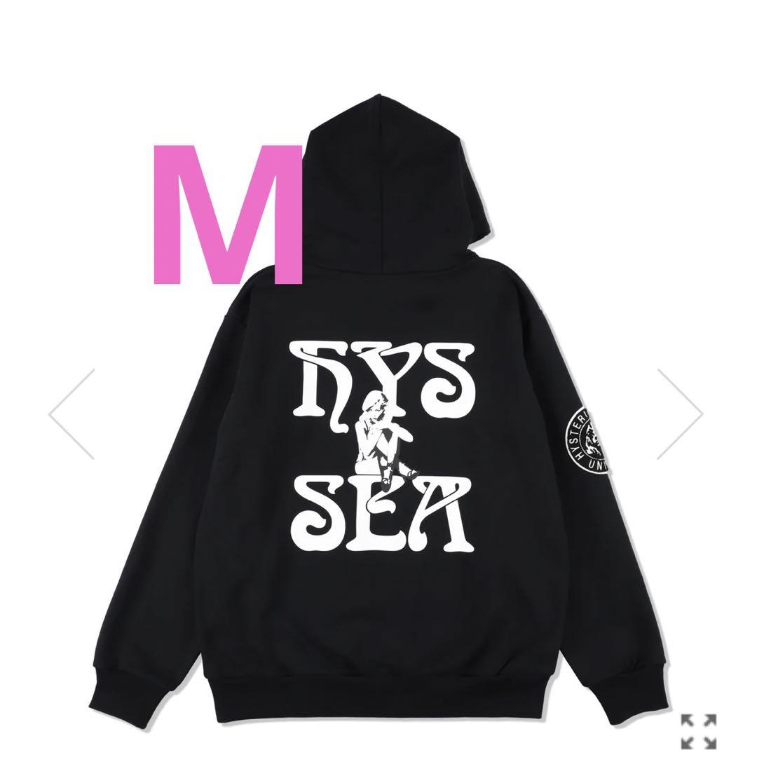 HYSTERIC GLAMOUR X WDS HOODIE / BLACK M