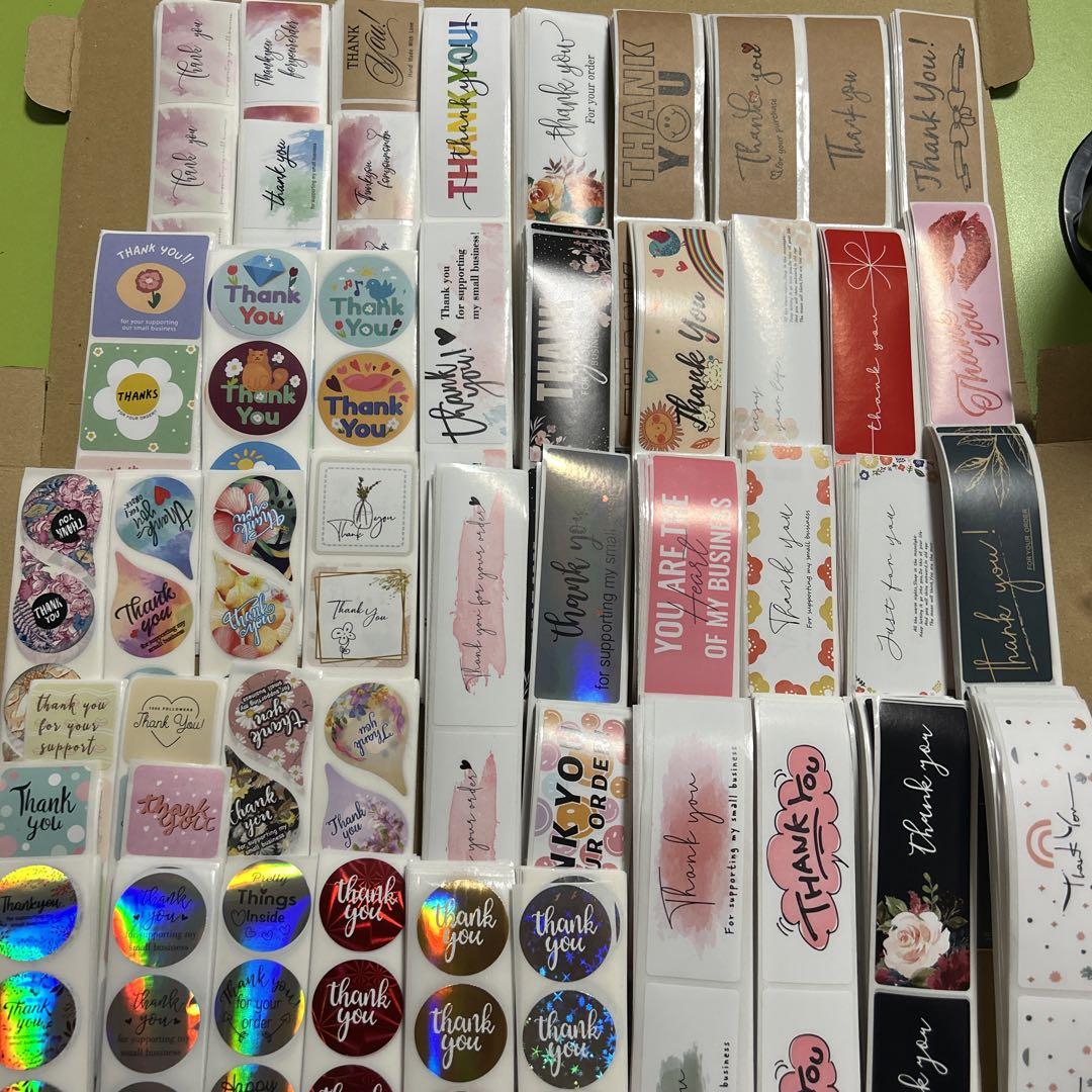 サンキューシール大・小在庫処分③