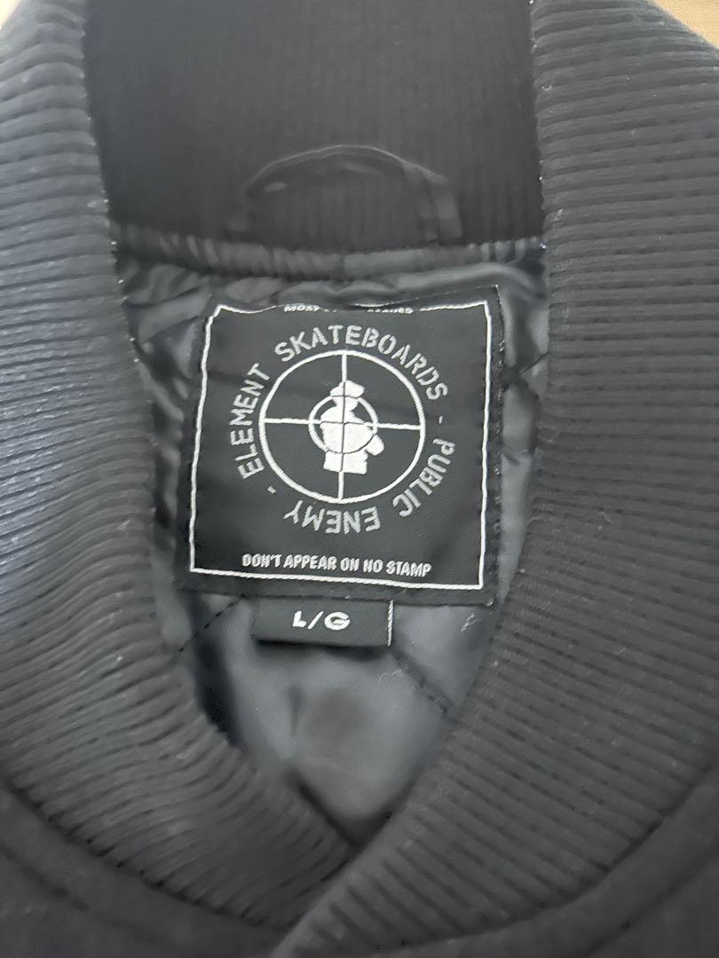 ELEMENT × PUBLIC ENEMY スタジャン Lサイズ