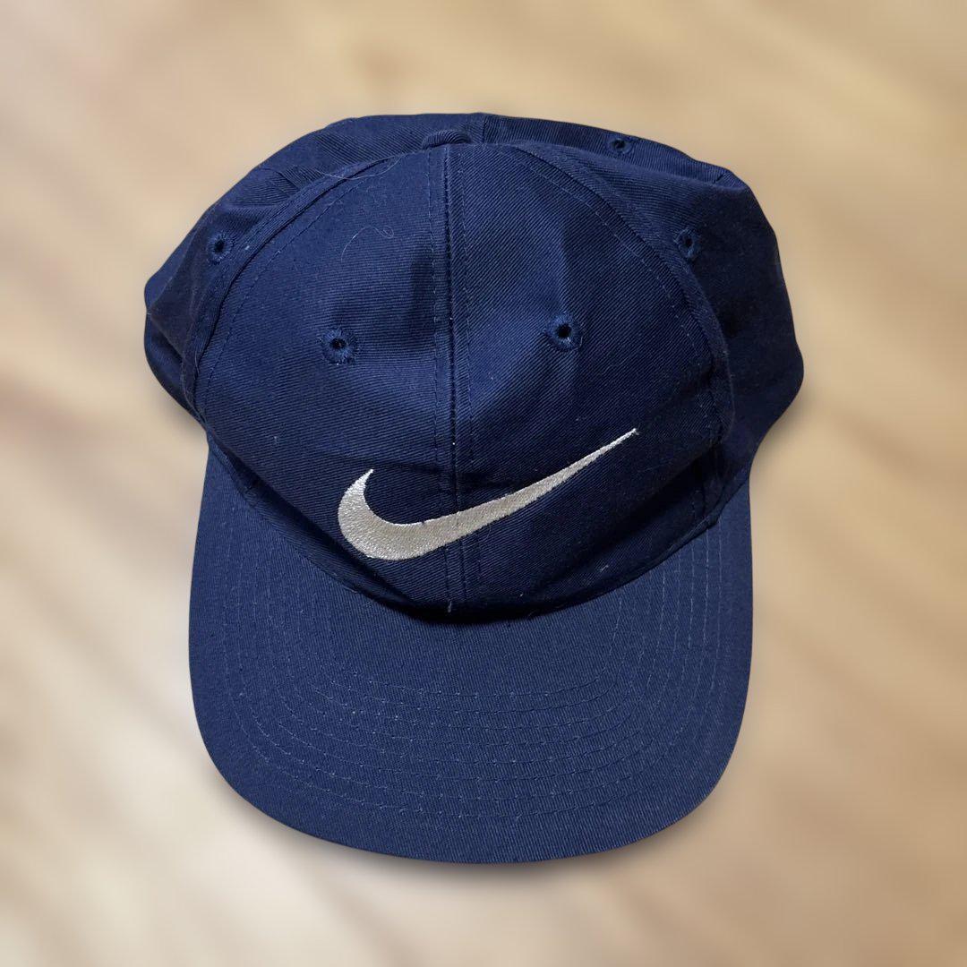 Nike ネイビー キャップ　90s