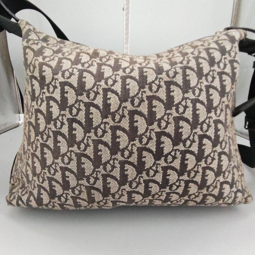 クリスチャンディオール ショルダーバッグ トロッター ネイビー 斜め掛け