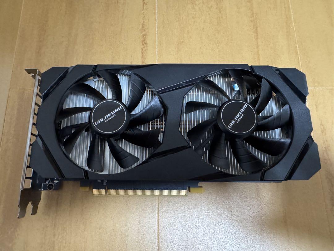 グラフィックボード・グラボ・ビデオカード GALAKURO GAMING GG-GTX1660 super 玄人志向 GALAKURO GAMING GG-GTX1660SP-E6GB/DF [PCIExp 6GB