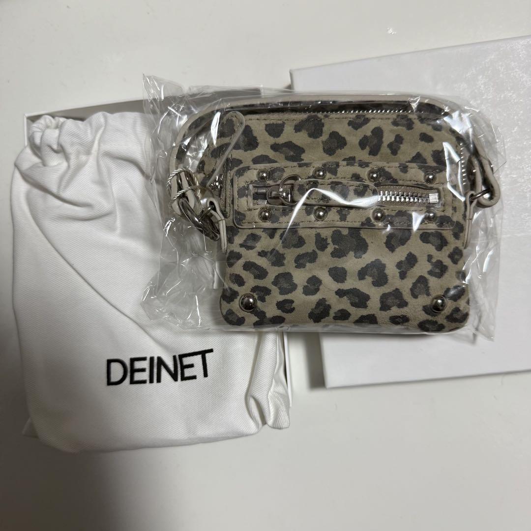 DEINET STUD CROSS CHAIN WALLET IN ディニット
