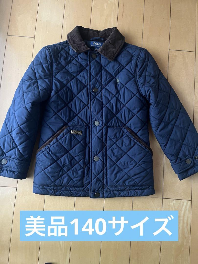 新品未使用　ラルフローレン　キルティングジャケット　サイズ140 POLO RALPH LAUREN ポロラルフローレン キルティングジャケット