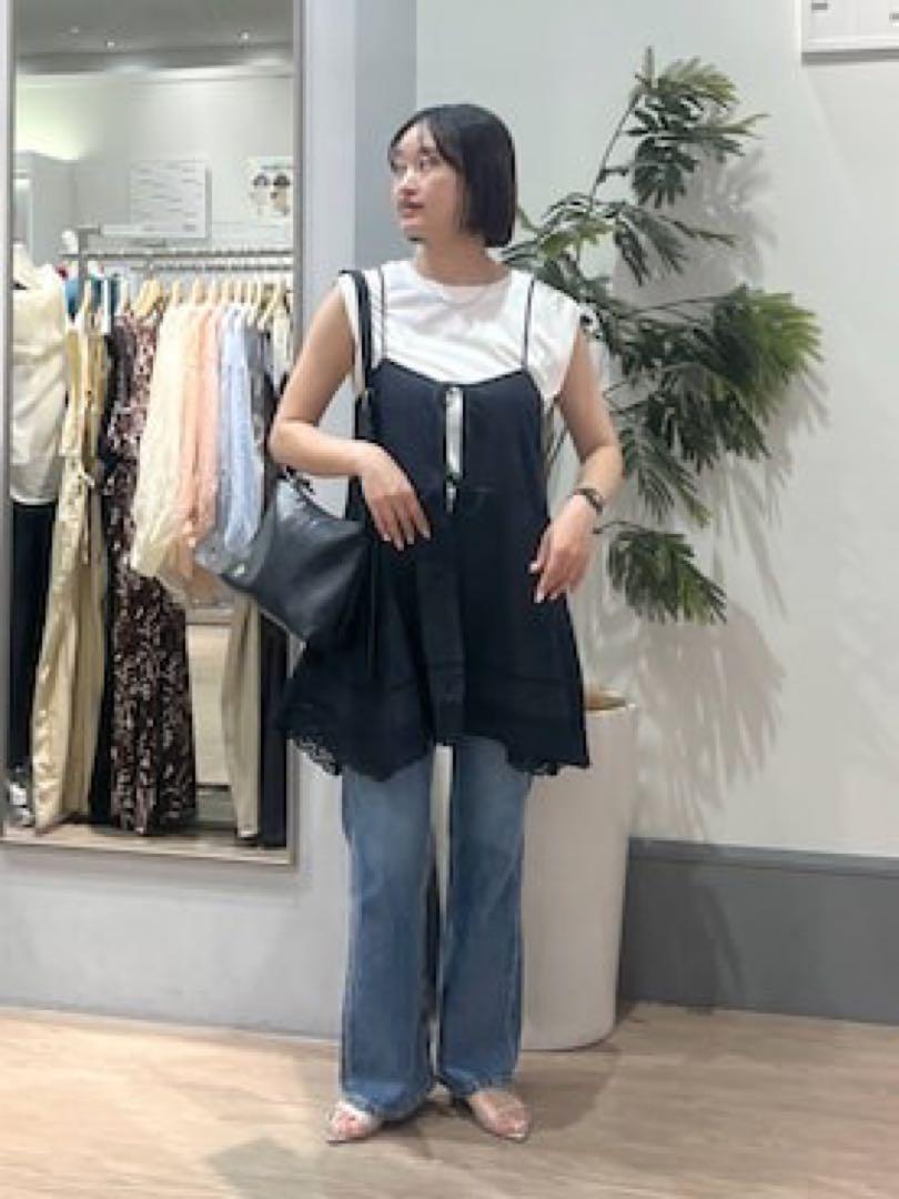 LOWRYSFARM 2WAYコットンレースミニワンピース LOWRYS FARM｜2WAYコットンレースミニワンピース | Rakuten