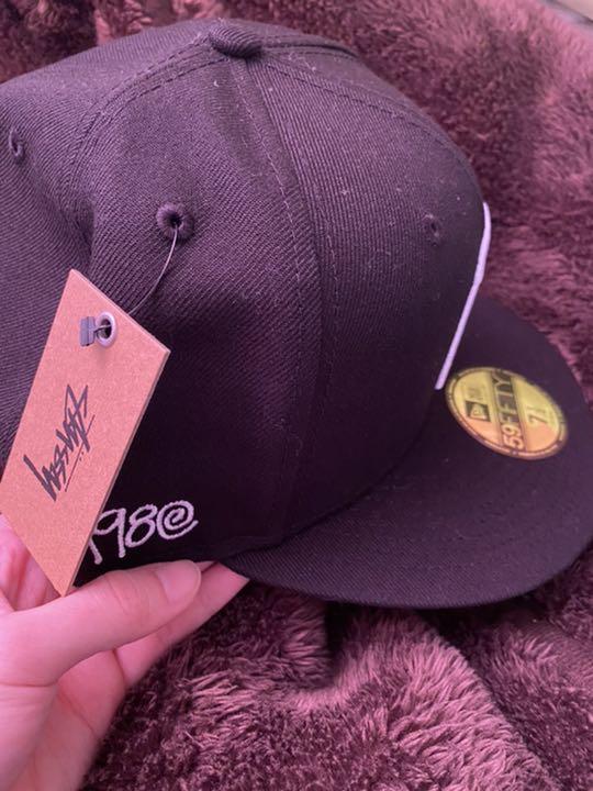 大人気定番 STUSSYキャップ 7 1 2 hApbq-m39552537089 特価人気