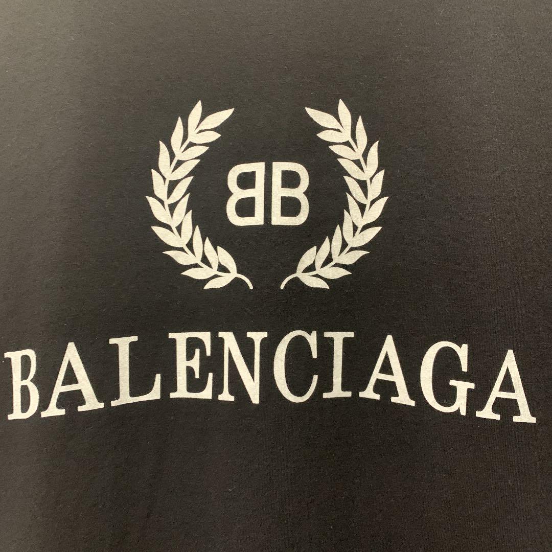 したのです◻ BALENCIAGA BB logo Tシャツ cye3l-m39553063730 ほどしか