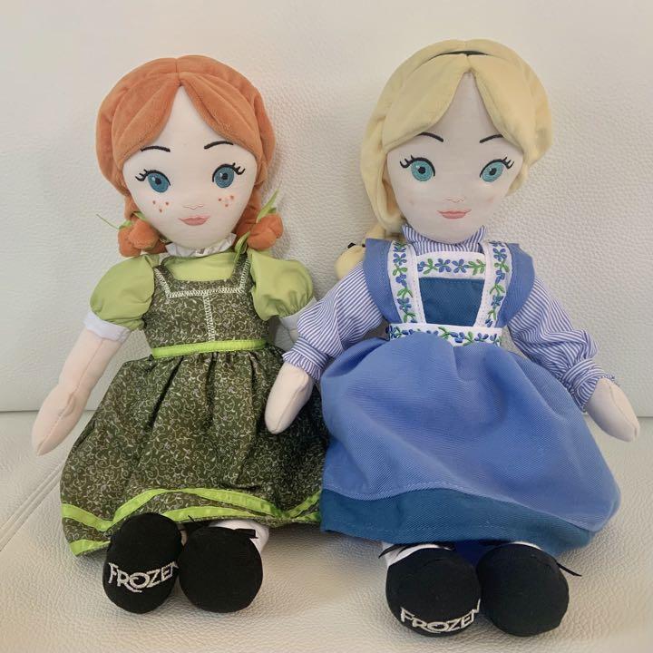 劇団四季　アナと雪の女王　ぬいぐるみ　アナ　エルサ 公式】ぬいぐるみセット｜おすすめグッズ | 東京ディズニーリゾート