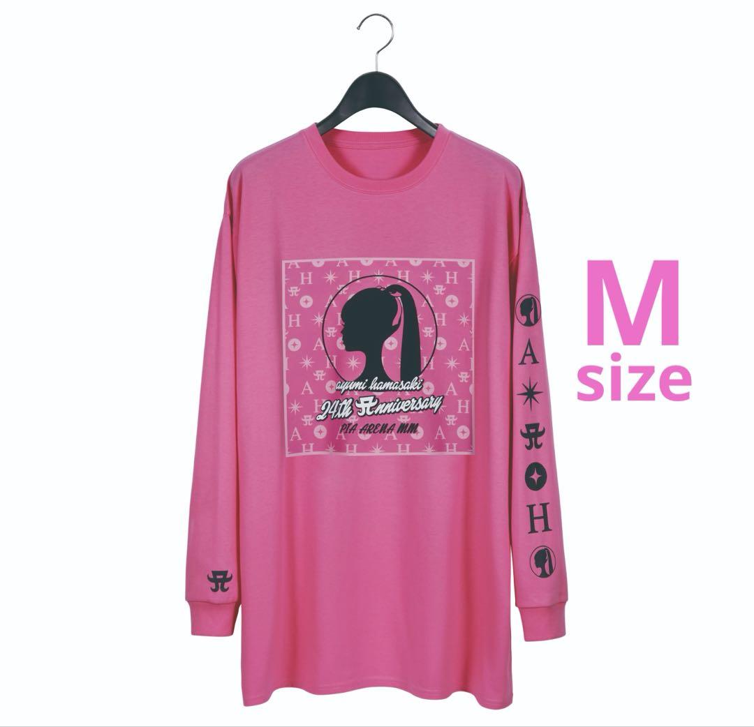 新品］浜崎あゆみ 24周年 ロングスリーブTシャツ(ブラック M