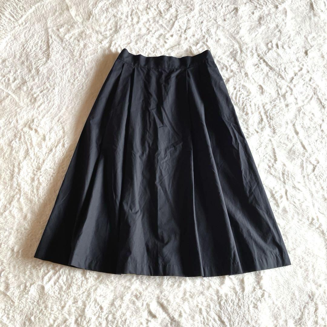 北欧暮らしの道具店　utilite 綿100% タックロングスカート　日本製