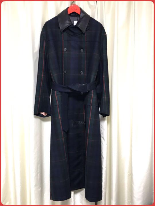 ブラック系,XL(LL)ラウンド ポールスミス paul smith 新品 チェック トレンチコート トレンチコート ジャケット/アウターブラック系XL(LL)¥23,120-shibuya-nob.com