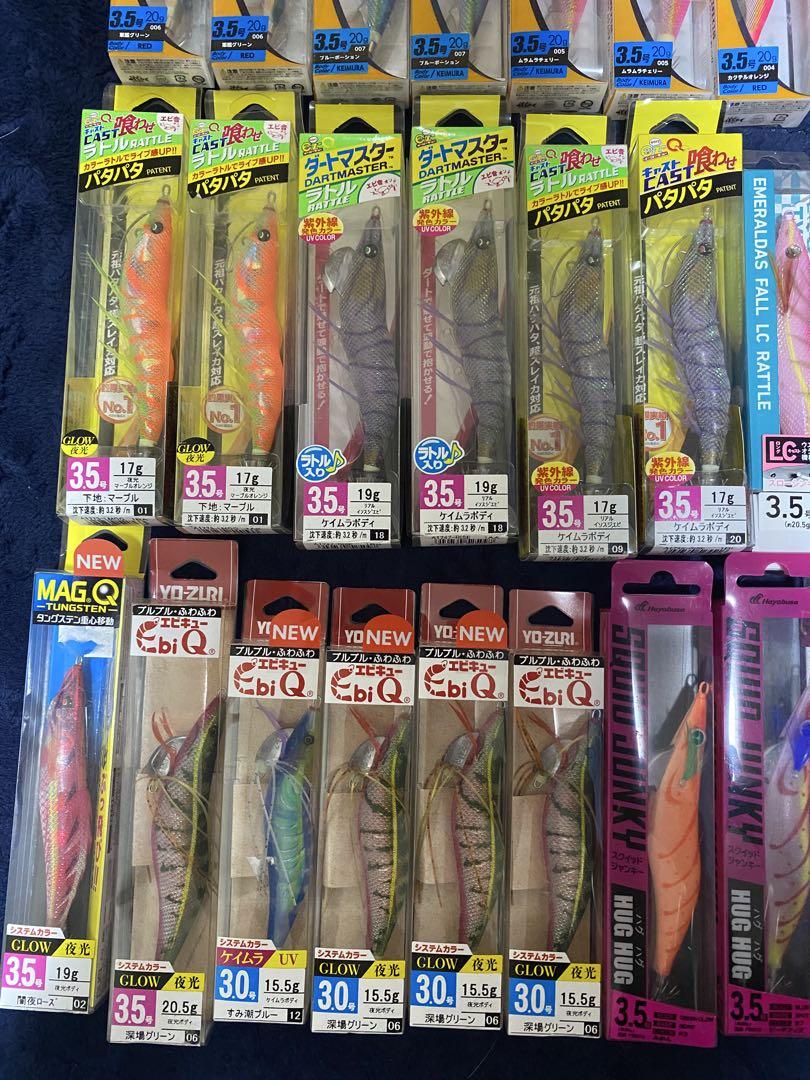 全国送料無料ギフト 50本セット まとめ売り 早い者勝ち！エギ 約65,000円相当 メルカリ - ルアー・フライ