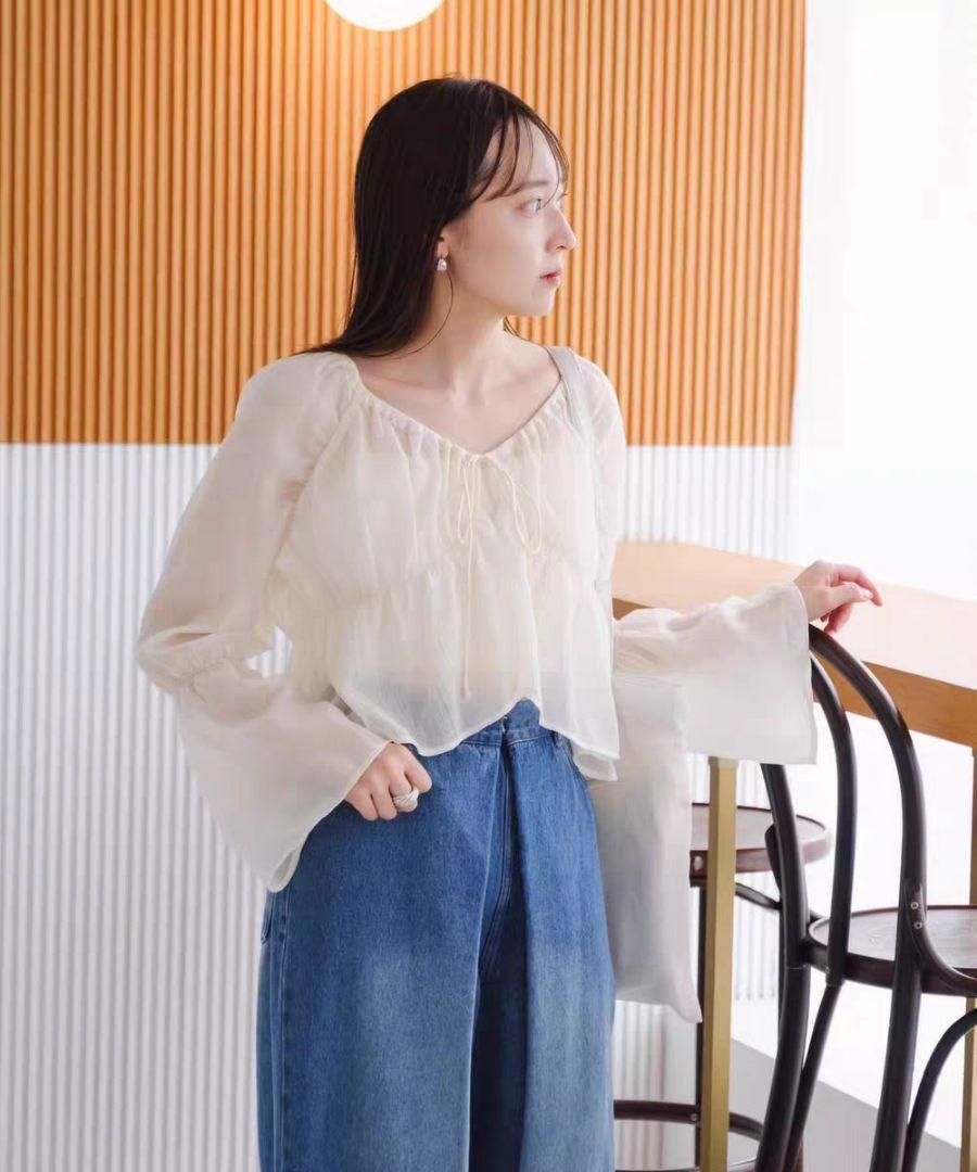春夏向きソフトシフォンカーディガン お出かけにぴったり！