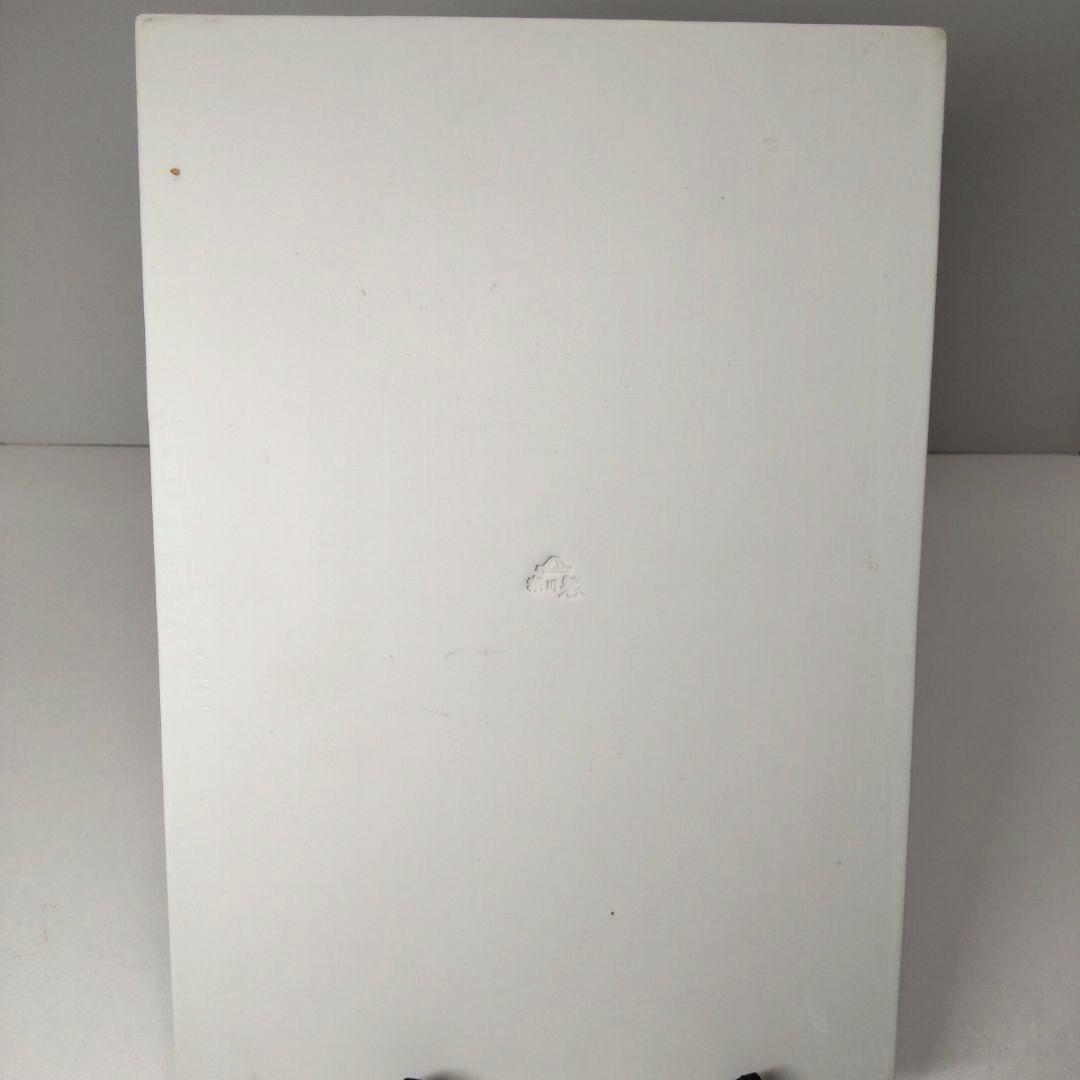 宮内庁御用達 深川製磁 金彩陶板画  菖蒲