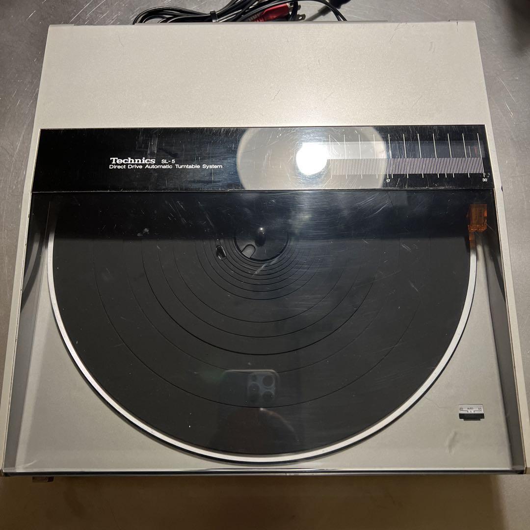 人気デザイナー
 Technics SL-5 レコードプレーヤー その他