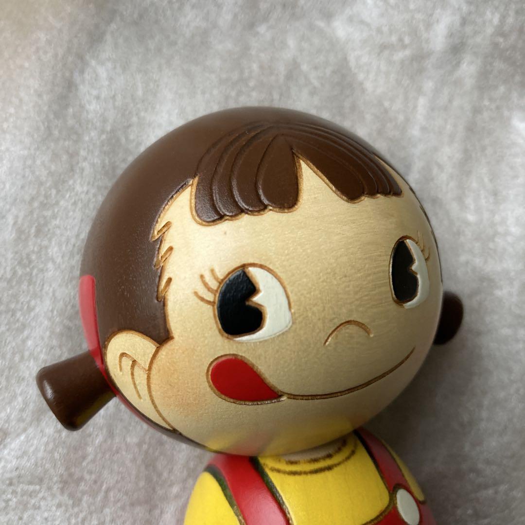 1338］ 不二家 ペコちゃんポコちゃん卯三郎こけし