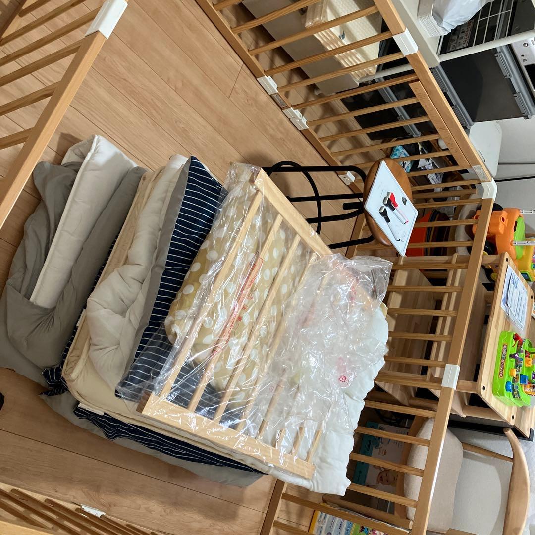 カトージ　木製ベビーサークル