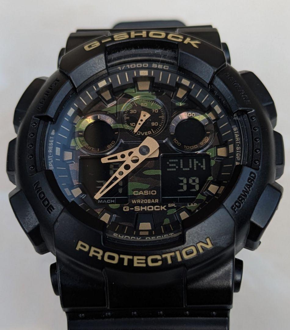 【新品未使用】カシオCASIO G-SHOCK GA-100CF-1A9JF