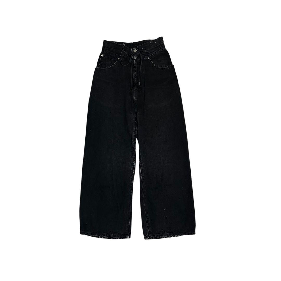 【JieDa】 SUPER WIDE DENIM PANTS