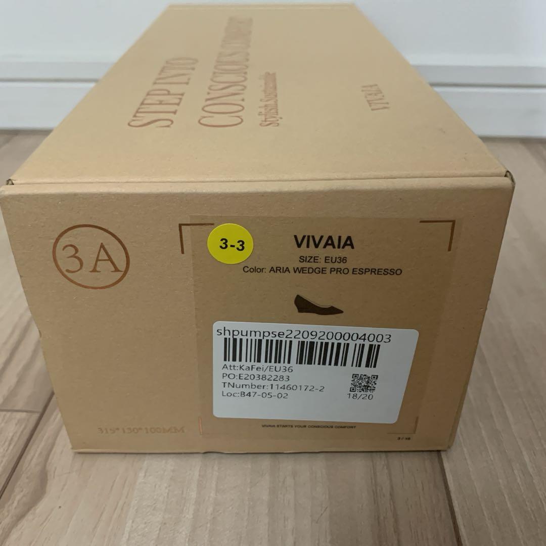 VIVAIA Aria Wedge Proポインテッドトゥウェッジヒールパンプス
