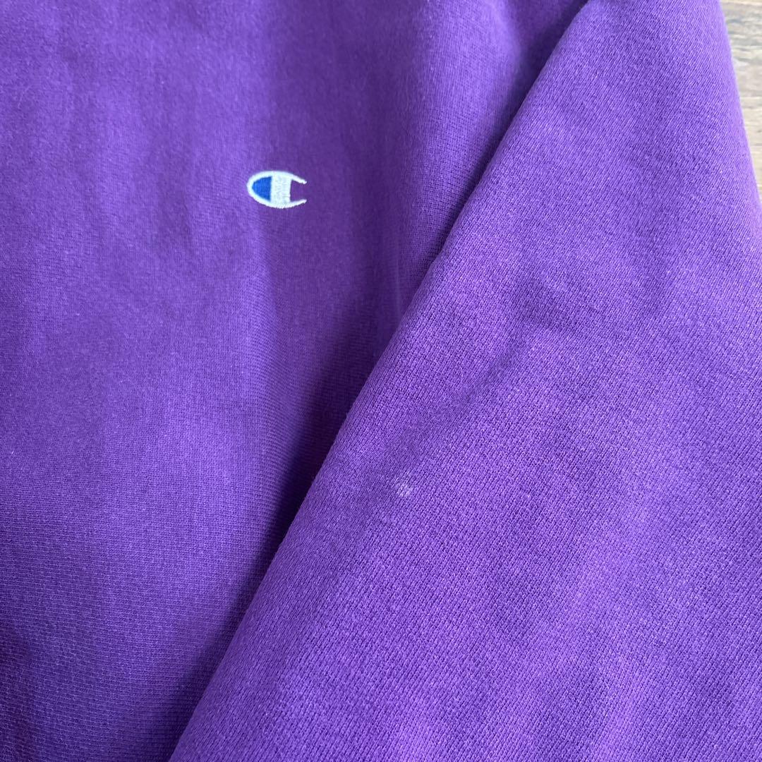 champion リバースウィーブ トレーナー Lサイズ 紫 USA 90s