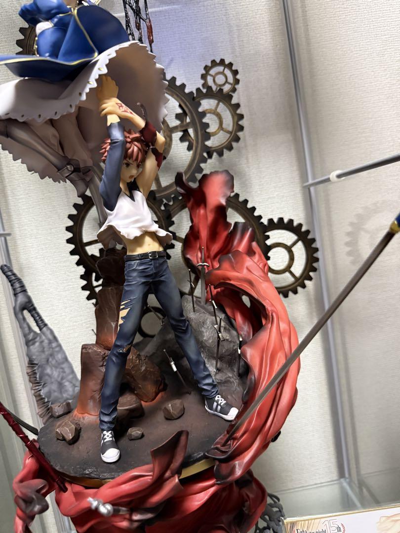 Fate 15周年記念 軌跡 フィギュア セイバー 衛宮士郎 フィギュア Fate 15周年記念 軌跡 フィギュア セイバー 衛宮士郎 フィギュア
