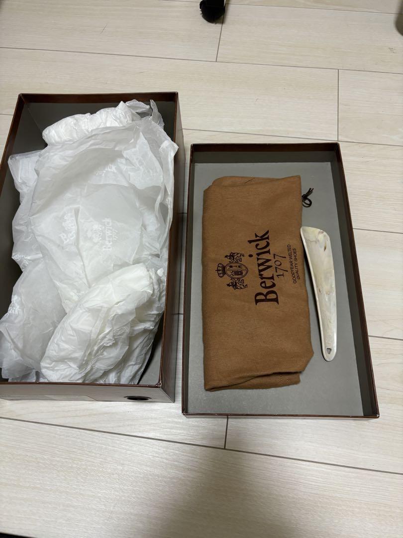 〈Berwick〉バーウィック 革靴 ストレートチップ 5219