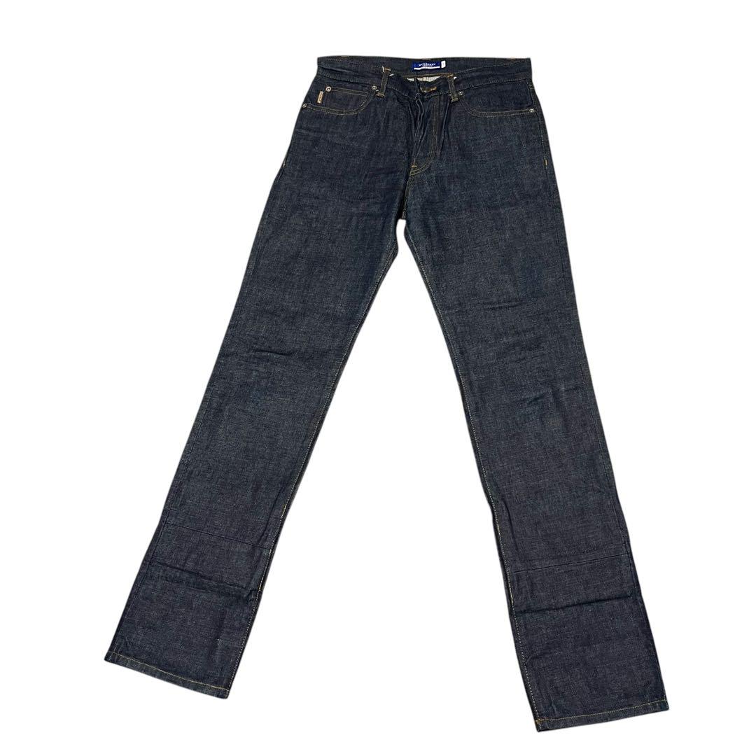 【高級】【L】BURBERRY BLUE LABEL ノバチェック デニムパンツ