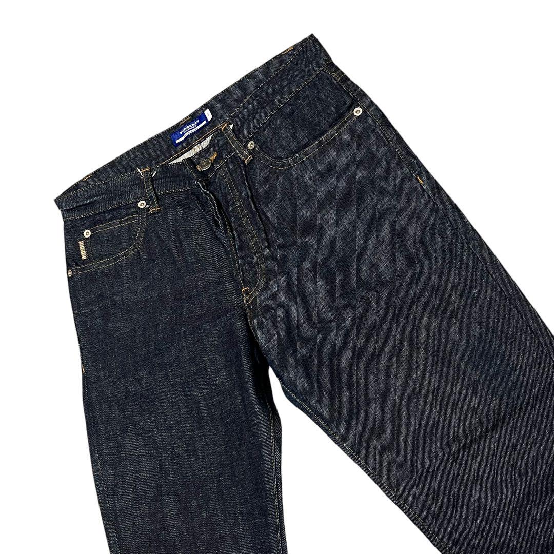 【高級】【L】BURBERRY BLUE LABEL ノバチェック デニムパンツ