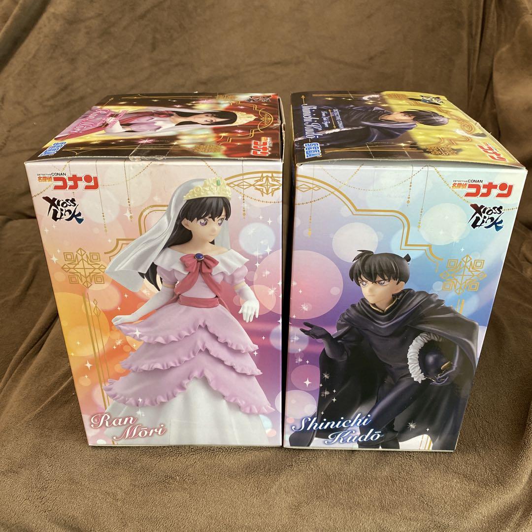 名探偵コナン フィギュア 工藤新一 毛利蘭 2点セット - メルカリ
