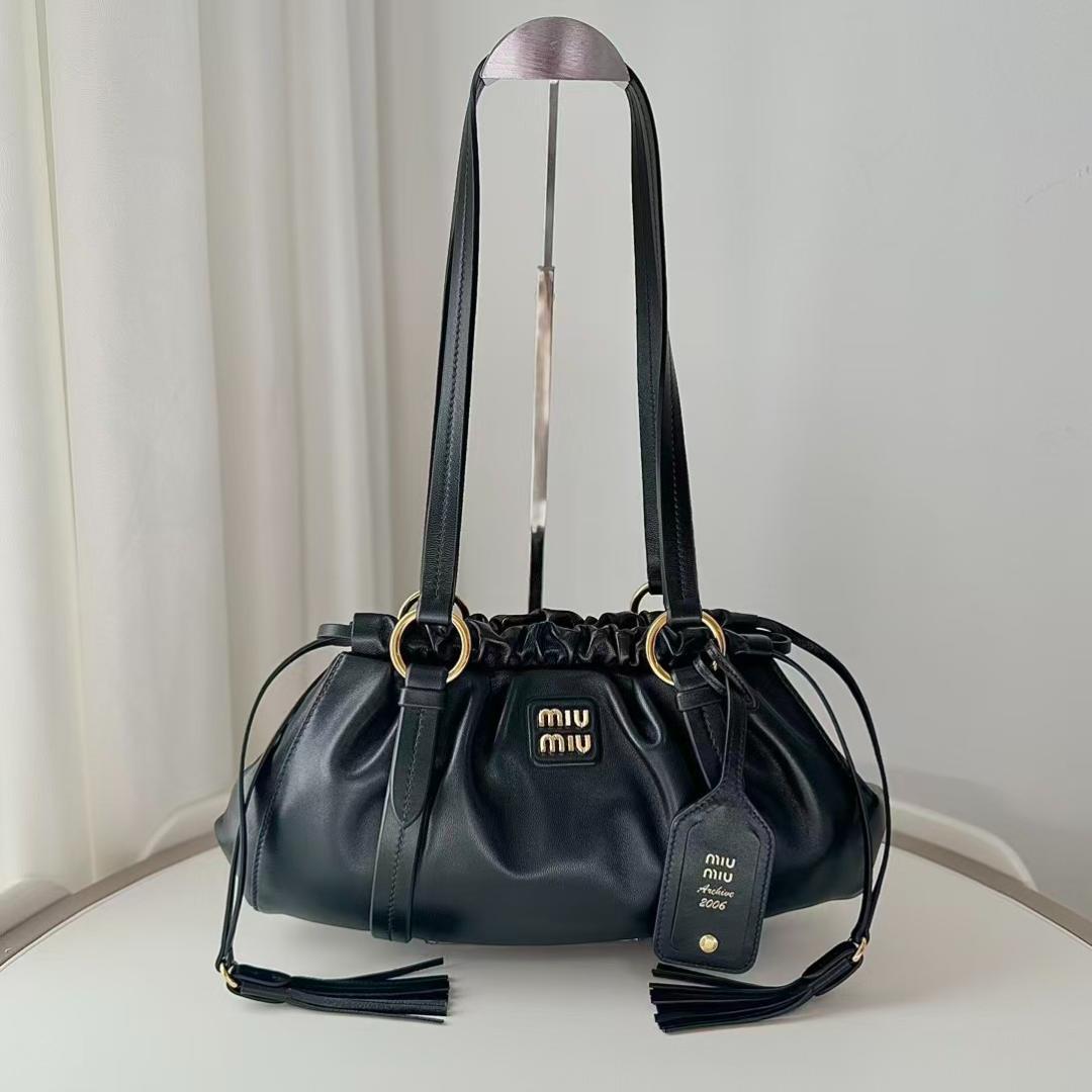 MIU MIU Archive 2006 ショルダーバッグ ブラック