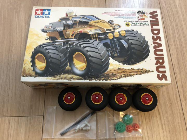 ワイルドミニ四駆 ハイスピードギヤ付き 日本製ワイルドザウルス