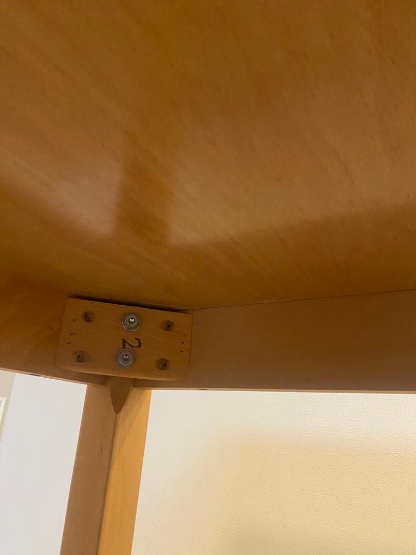 イエロー 木製 ダイニングテーブル イエロー 木製 ダイニングテーブル