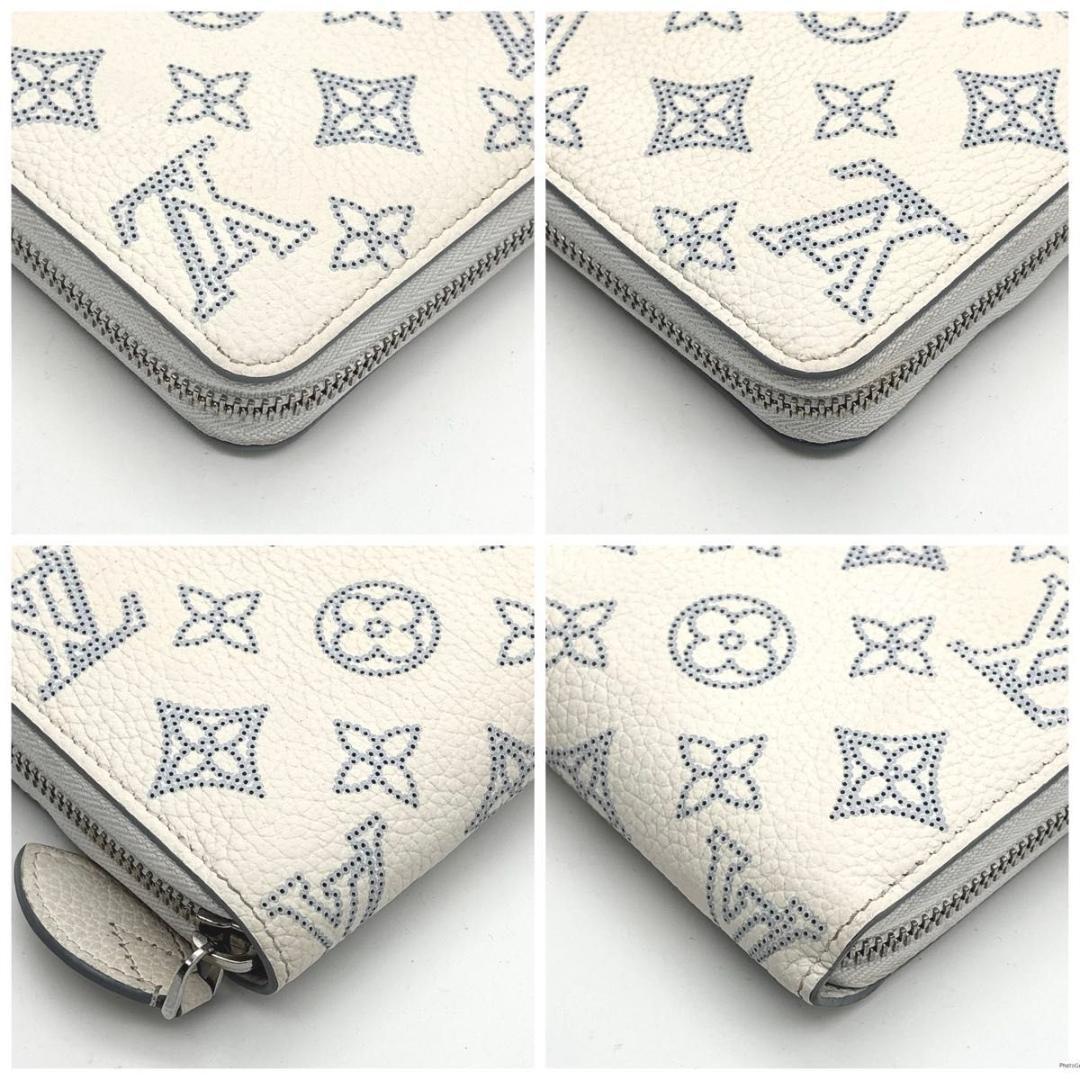 【激レア】ルイヴィトン ジッピーウォレット 長財布 マヒナ モノグラム ホワイト 【激レア】ルイヴィトン ジッピーウォレット 長財布 マヒナ モノグラム ホワイト