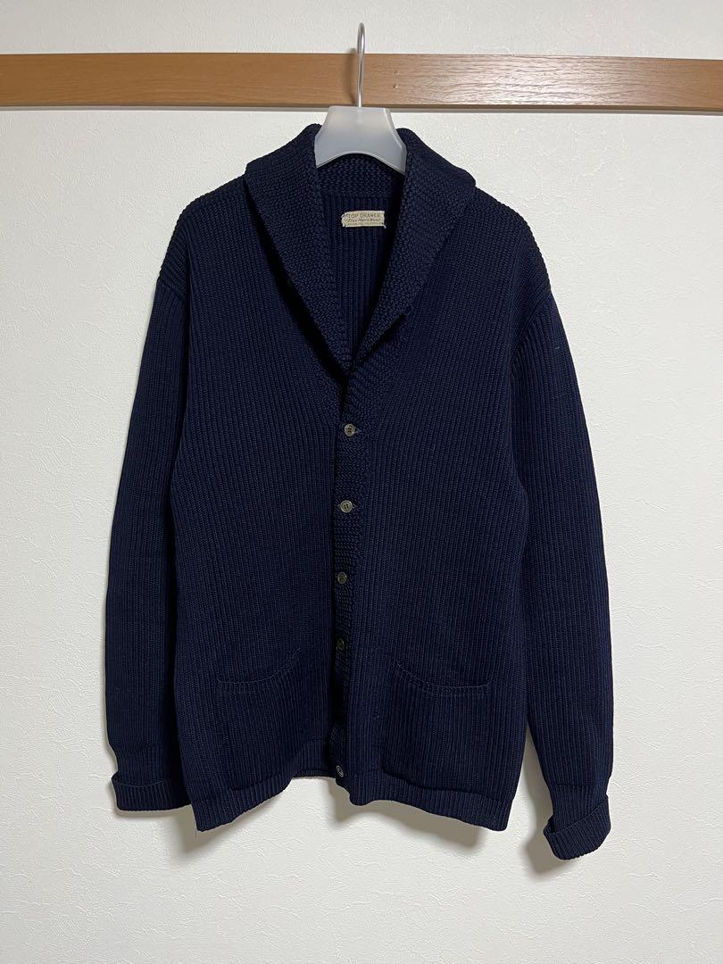 50s 60s ショールカラーカーディガン