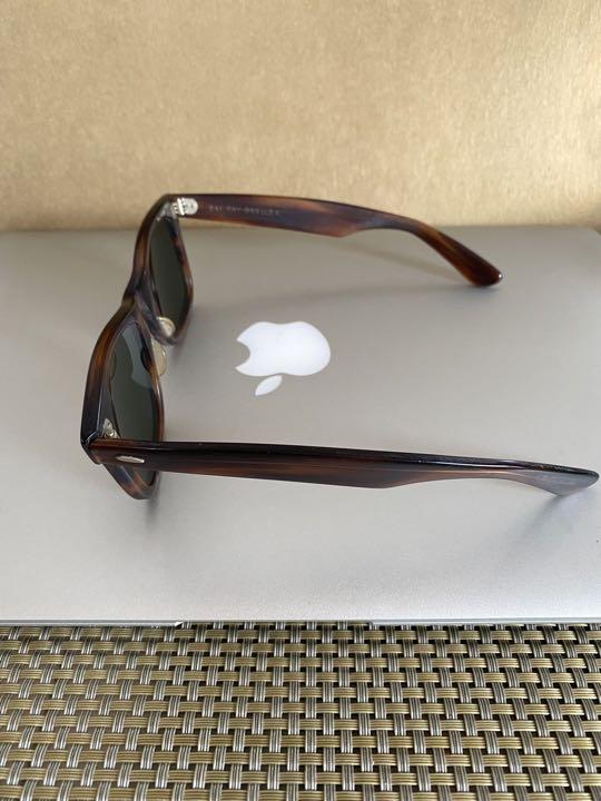 33%割引ブラック系【希少!!】 RAY-BAN wayfarer B&Lビンテージ 期限切れ no.2 最終値下げ【成田凌着用】10eyevan Ⅱ ツーポイント 46-1s サングラス/メガネ