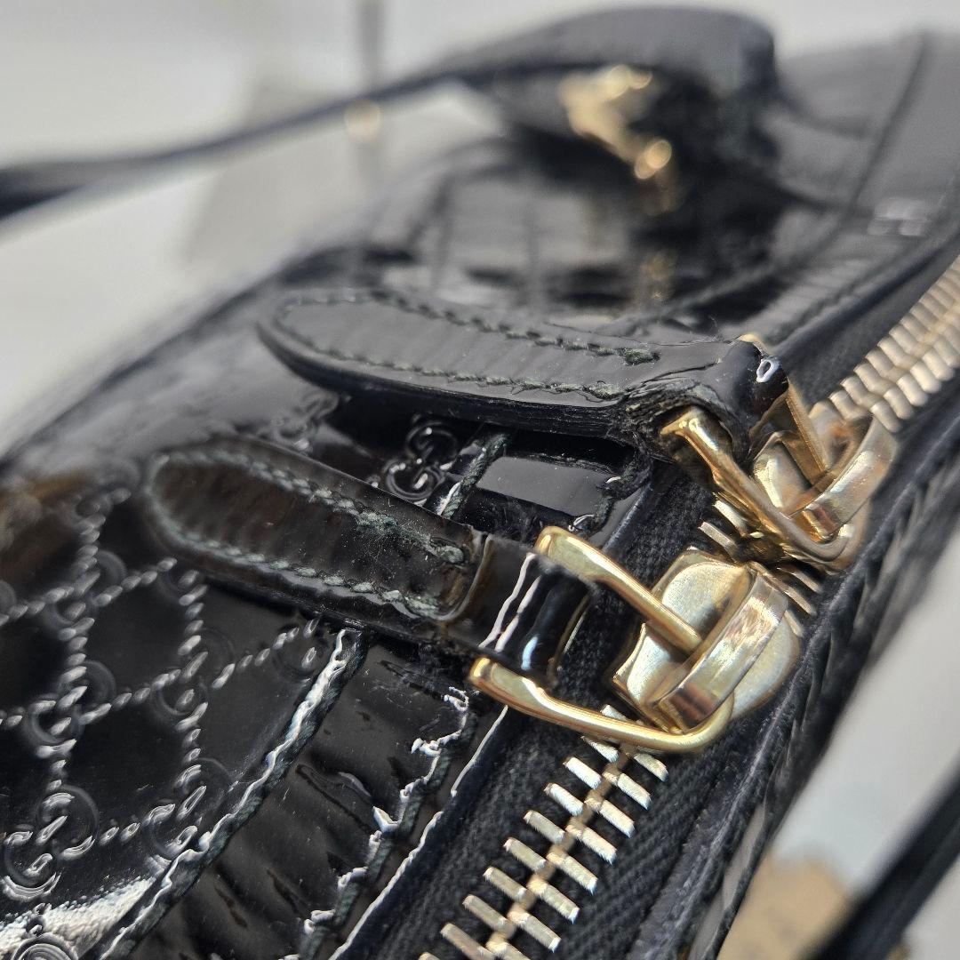 美品 GUCCI マイクロシマ 2way ハンドバッグ ショルダーストラップ 美品 GUCCI マイクロシマ 2way ハンドバッグ ショルダーストラップ