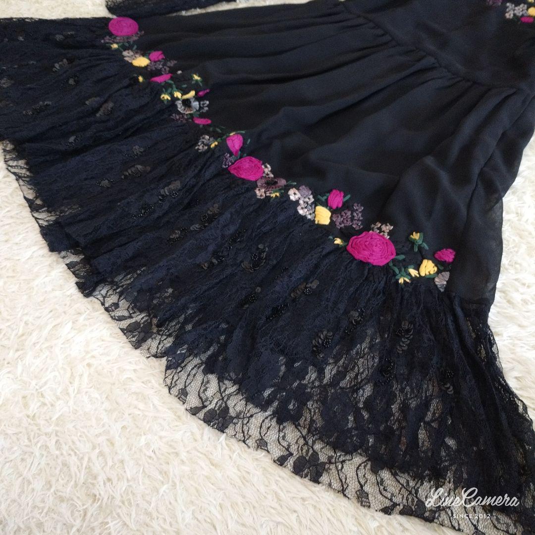 高級★タグ付き★イタリア製★定価21万円　blugirl　ワンピース　レース