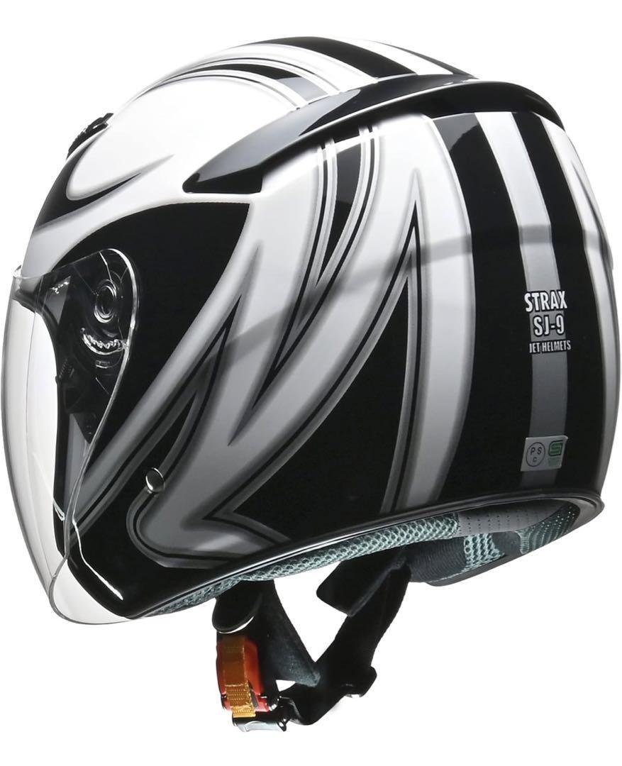 【リード工業(LEAD)】バイクヘルメット ジェット STRAX ホワイト LL