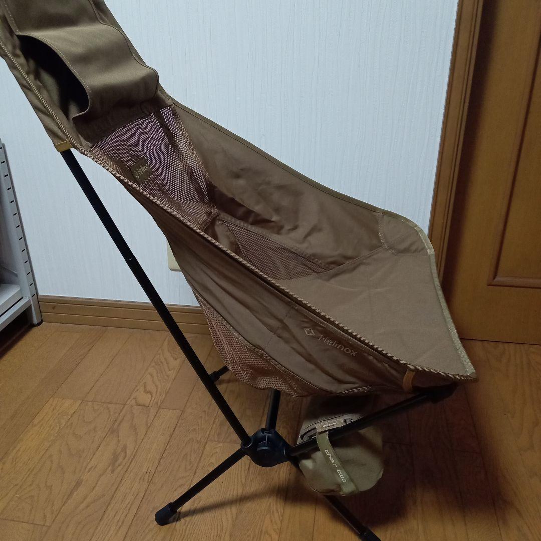 【美品】Helinox　チェアツー　コヨーテ　ヘリノックス
