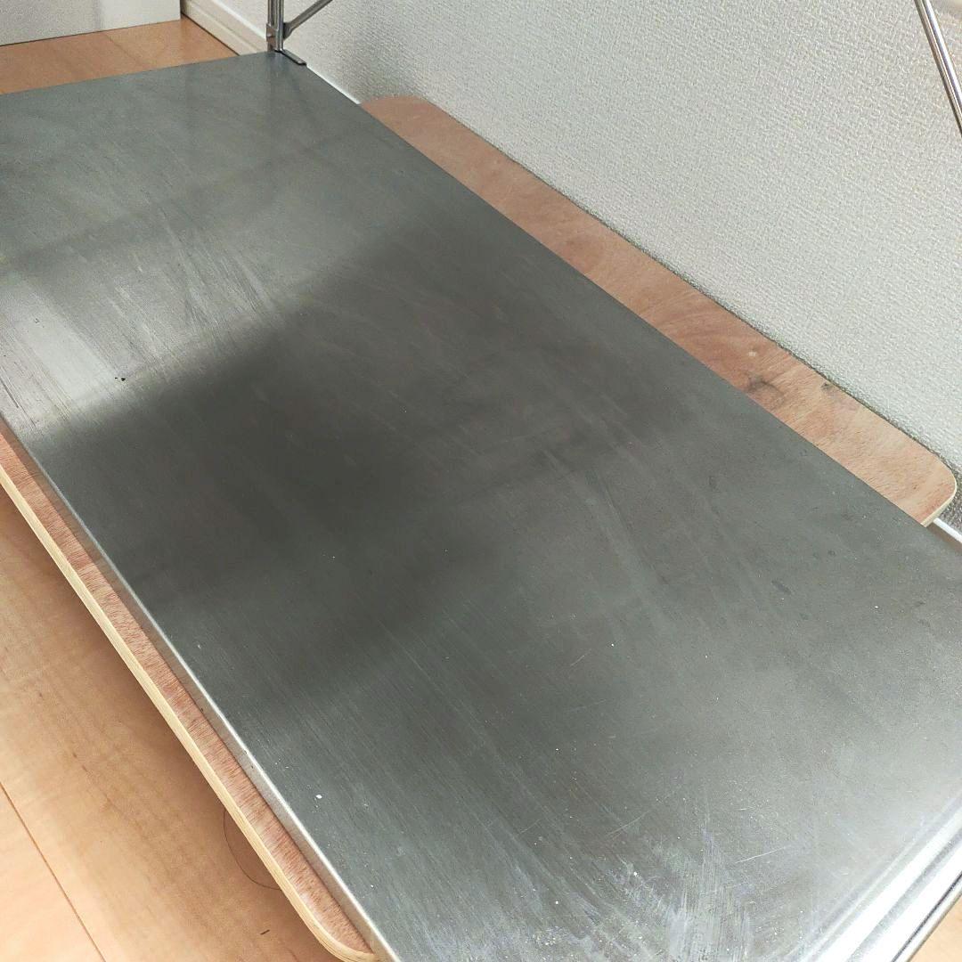 MUJI丨ステンレスユニットシェルフ ワイド 小 2段 86×41×83