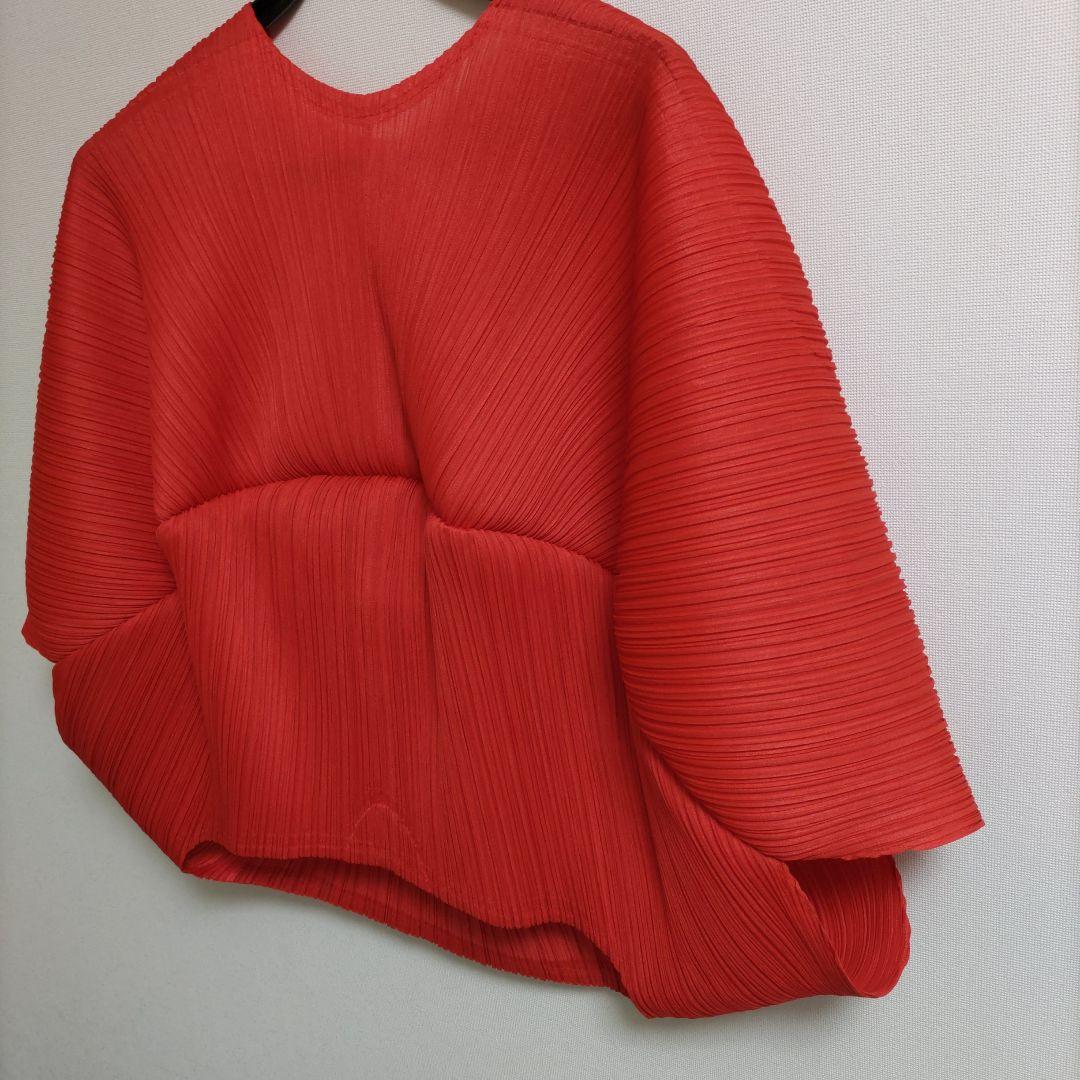 ISSEY MIYAKEプリーツプリーズリップス唇tops