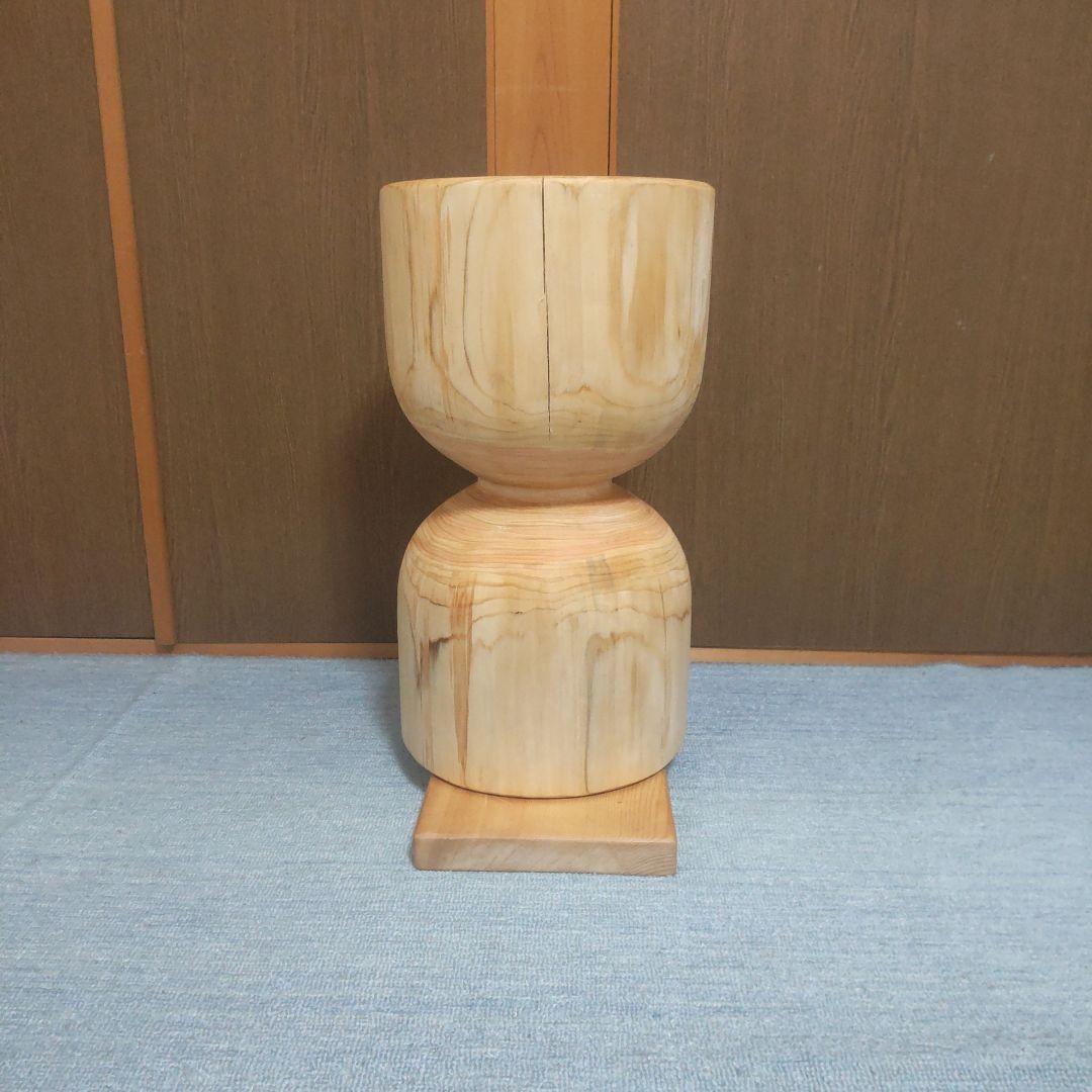 りんご山さん専用 檜丸太椅子 スツール