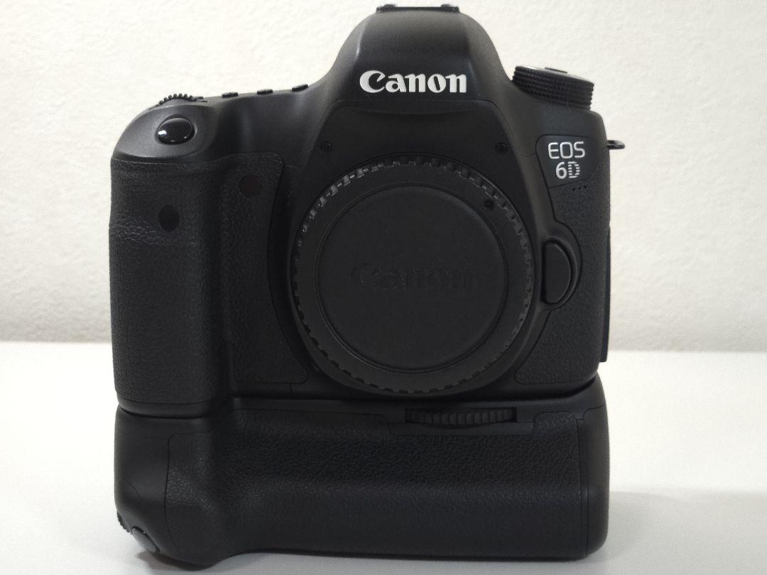 【美品】Canon EOS 6D 本体、 バッテリーグリップ、 付属品