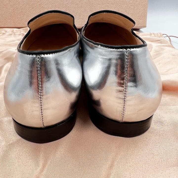 sparkles:超美品:sparkles:プラダ パンプス ローファー カッター 靴